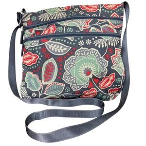 Vera Bradley Nomadic Crossbody Messenger Nylon Purse Handbag Shoulder Bag